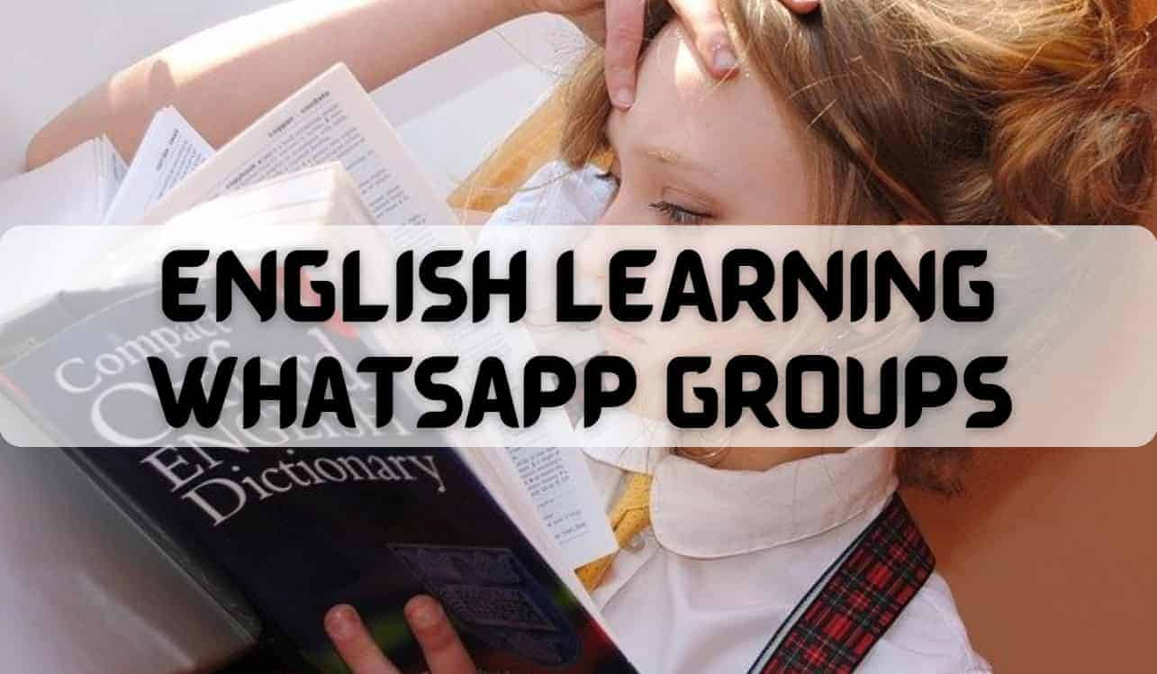 English Learning Whatsapp Group Links