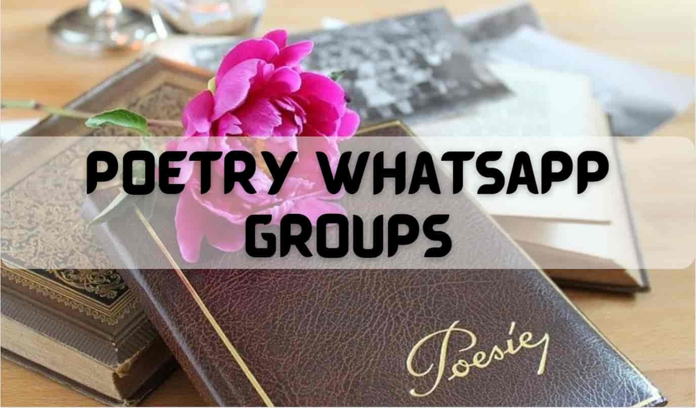 Poetry whatsapp group links