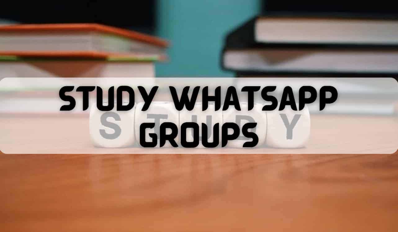 Study Whatsapp Group Links