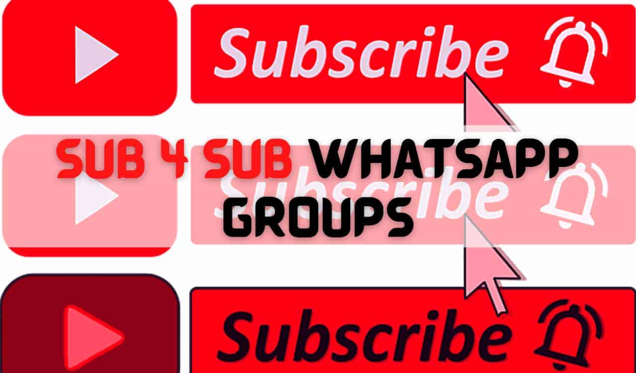 Sub4Sub Whatsapp Group Links
