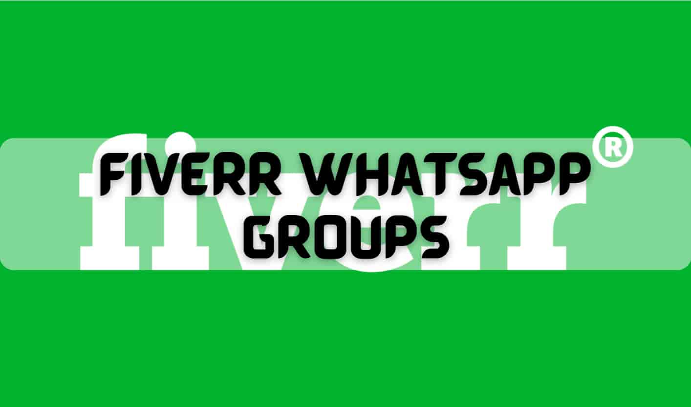 Fiverr Whatsapp Group Links
