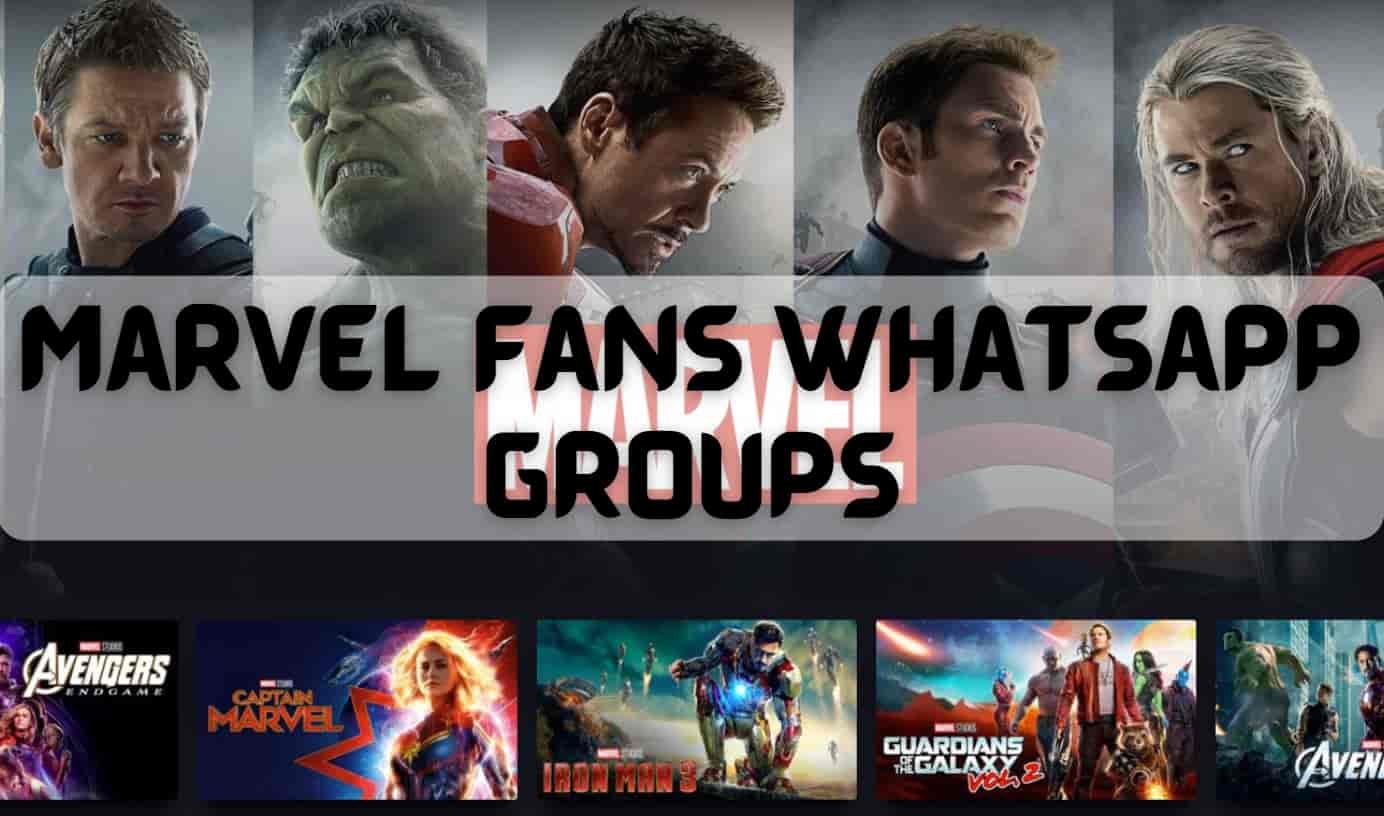 Marvel Fans Whatsapp Group Links