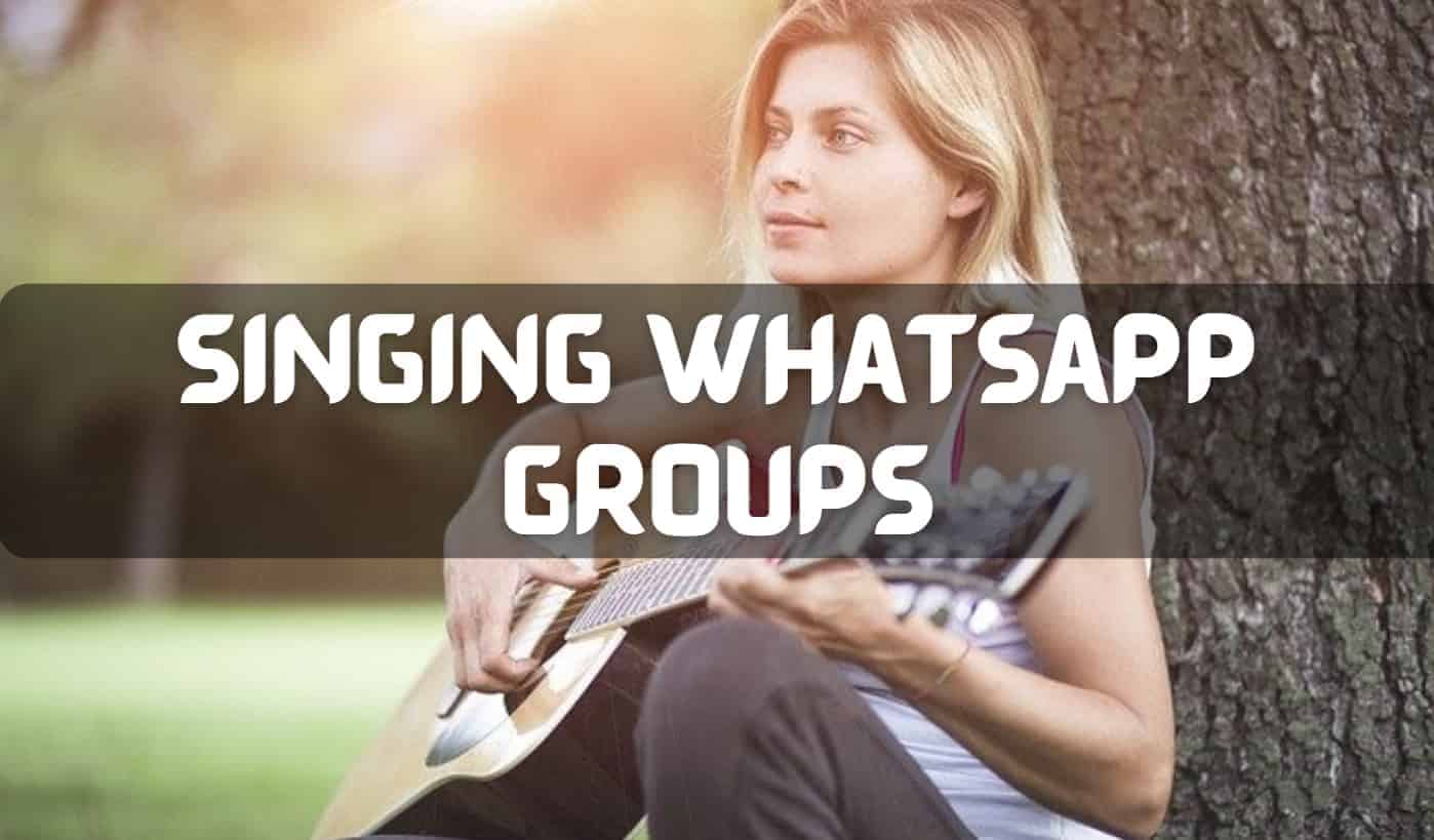 Singing whatsapp group links